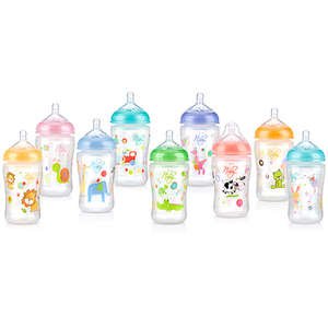 בקבוק Nuby מצויר 360 מ״ל שלב 3