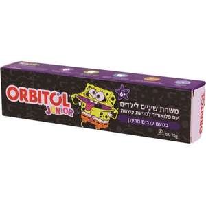משחת שיניים Orbitol Kids בוב ספוג