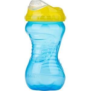 כוס אימון Nuby 420 מ״ל +18 חודשים – כחול/צהוב