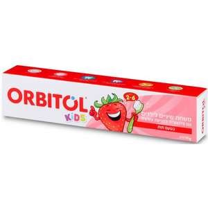 משחת שיניים Orbitol תות 145 מ"ל