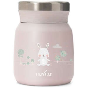 תרמוס מזון Nuvita 300 מ״ל – ורוד