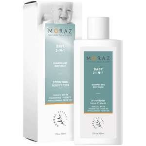 Moraz – שמפו אל דמע ותחליב רחצה 2 ב-1 500 מ״ל