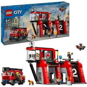 תחנת כיבוי אש וכבאית LEGO City 60414