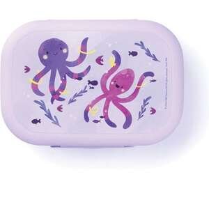 קופסת אוכל Sealife תמנון amuse סגול