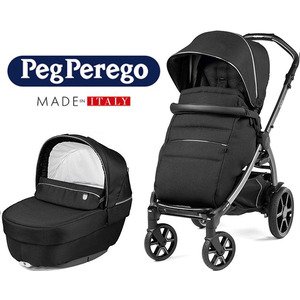 עגלת תינוק Peg Perego Book Lounge – Black Shine