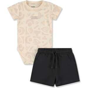 סט בגד גוף ומכנסיים Minene SUMMER BLOSSOM – אבן מודפס