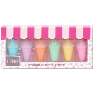 מיני מרקרים גזר 6 צבעים Palphot