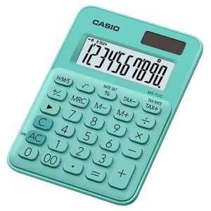 מחשבון שולחני Casio MS-7UC ירוק