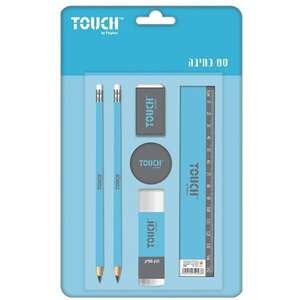 סט כתיבה קטן Touch לבנים