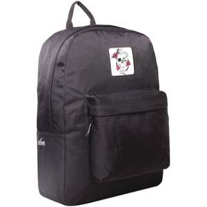 תיק גב לנוער Outdoor Lite Patch שחור גולגולת