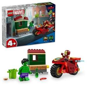 איירון מן עם אופנוע והענק הירוק 76287 LEGO Marvel