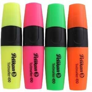 חבילת 4 מרקרים ניאון Pelikan