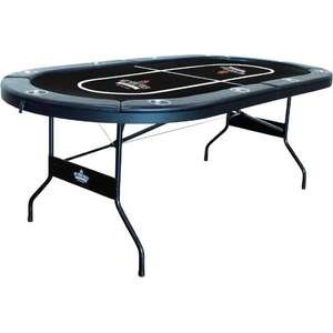 שולחן פוקר מתקפל 213 ס"מ Hot Hand שחור