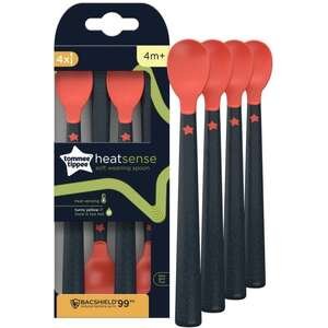 4 כפיות האכלה רגישות לחום Tommee Tippee