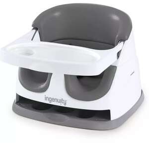 מושב הגבהה 2 ב-1 Ingenuity אפור