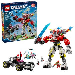 רובוט טייגר ומכונית הוט רוד 71497 LEGO DREAMZzz