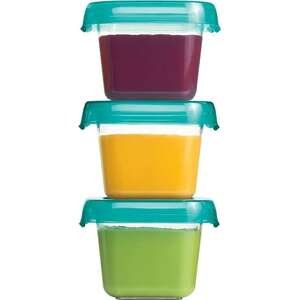 סט 3 קופסאות הקפאה 60 מ״ל OXO TOT – טורקיז
