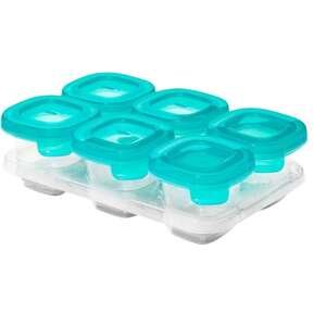 סט 6 קופסאות סיליקון + מגש 60 מ״ל OXO TOT – טורקיז