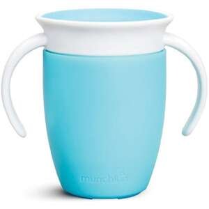 כוס הפלא 360° עם ידיות 207 מ״ל Munchkin – כחול