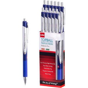 סט 12 עטים Cello Topball BIC כחול