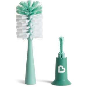 מברשת 2 ב-1 Deluxe לניקוי בקבוקים Munchkin – טורקיז