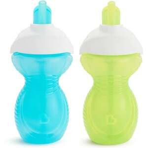 זוג כוסות שתייה קליק קלאק Munchkin כחול ירוק