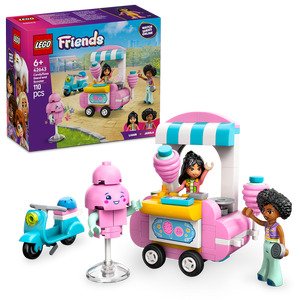 דוכן צמר גפן וקטנוע 42643 LEGO Friends