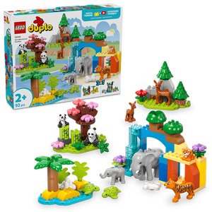 ערכת 3 ב-1 משפחות של חיות בר LEGO DUPLO 10446