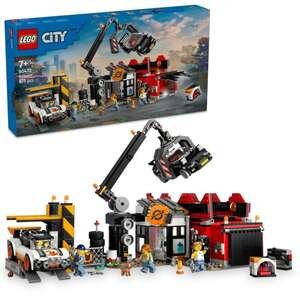 מגרש גרוטאות עם מכוניות LEGO City 60472