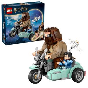 רכיבה על אופנוע של האגריד והארי LEGO Harry Potter 76443