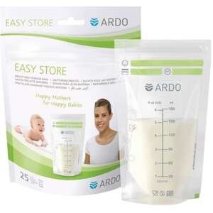 שקיות אחסון חלב Ardo 180 מ״ל (25 יח׳)