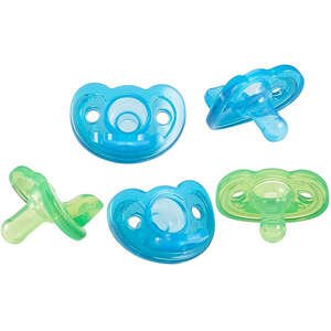 5 מוצצי Gumdrop 0–3 חודשים כחול/ירוק