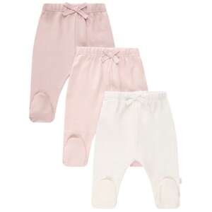 מארז 3 מכנסיים ארוכים לתינוק Lu & Me – ורוד בהיר