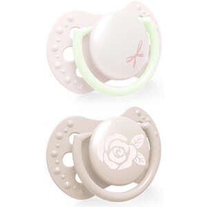 זוג מיני מוצצים Lovi Baby Shower – ורוד (0–2 חודשים)