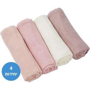 4 חיתולי טטרה Lorens ורוד 70×70