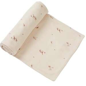 שמיכת טריקו Lorens 80×80 קרם ג׳ירפות