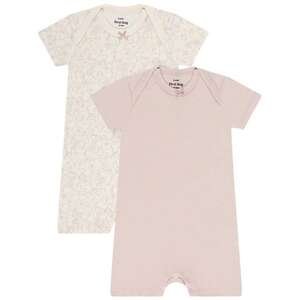 זוג אוברולים קצרים Minene – פרחוני מודפס