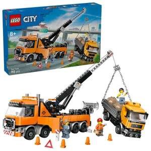 משאית גרר עם מנוף לחילוץ רכבים כבדים 60467 LEGO City