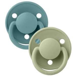 BIBS – זוג מוצצי לטקס De Lux מידה 1 – Island Sea/Sage