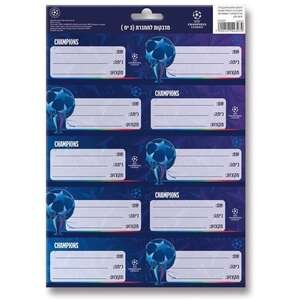 מארז 3 מדבקות למחברת Palphot ליגת האלופות