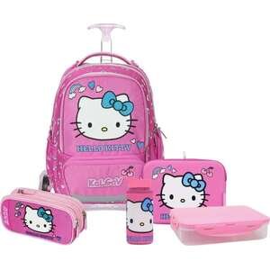 מארז כיתה א׳ X-Fix Kal Gav ורוד כהה הלו קיטי