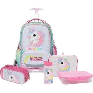 מארז מושלם X-Fix טרולי חד קרן ורוד