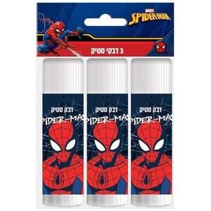 דבק סטיק Palphot ספיידרמן 15 גרם שלישייה