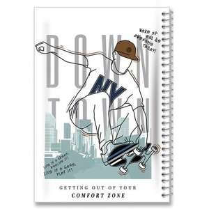 מחברת ספירלה A4 שורה Palphot סקייטר