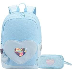 תיק גב 25 ליטר Palphot סטיילוש לב תכלת