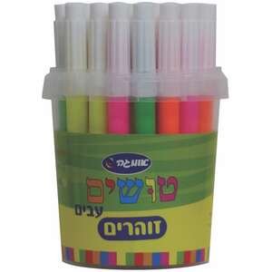 מארז 32 טושים עבים זוהרים Omega