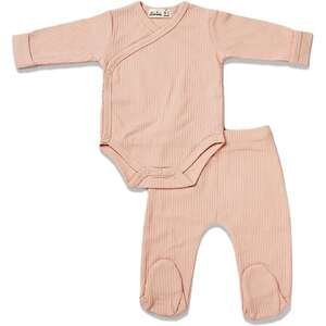 בגד גוף מעטפת Lorens ריב 3–6 חודשים – ורוד