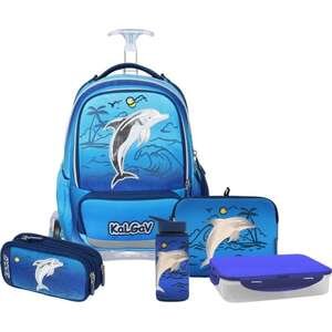 מארז כיתה א׳ Kal Gav X-Fix טרולי כחול דולפין
