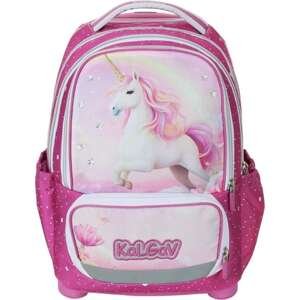 תיק גב טרולי iTrolley Kal Gav ורוד כהה חד קרן קסום