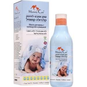 שמן אמבט קלנדולה/קמומיל Mommy Care 400 מ״ל